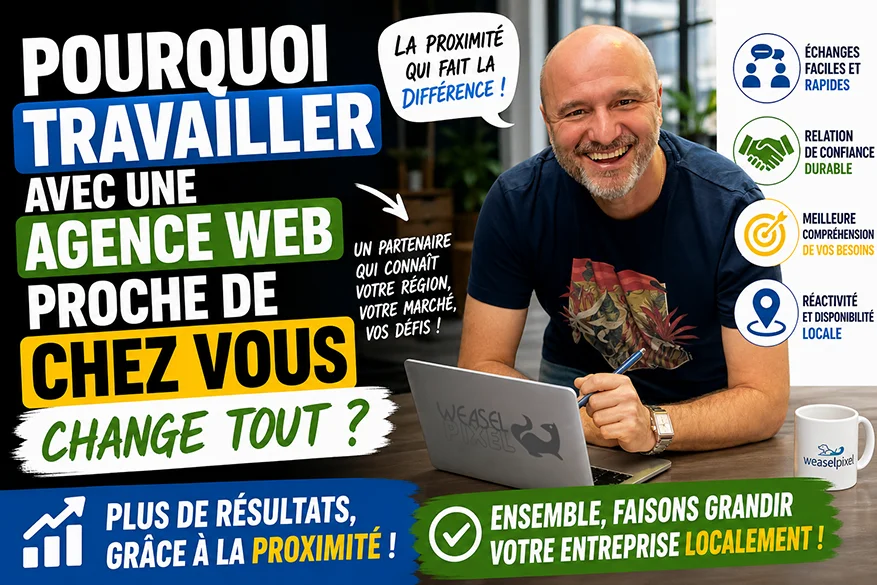 Pourquoi travailler avec une agence web proche de chez vous