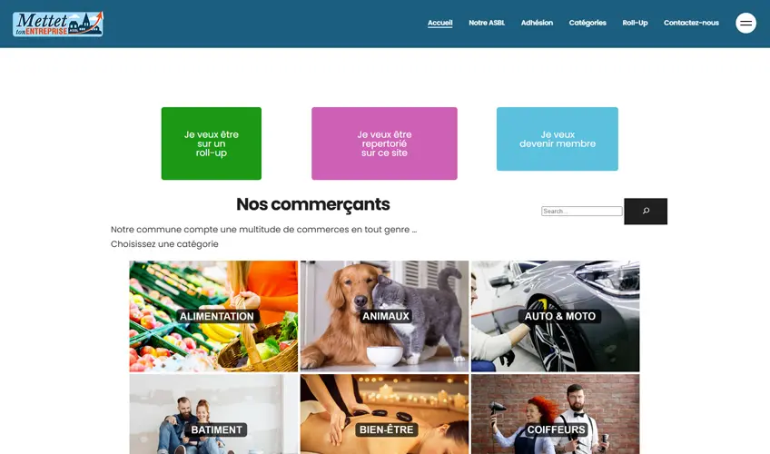 Création de site internet SEO les meubles BARBIER à Mettet