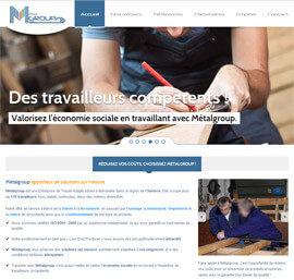 MétalGroup site internet