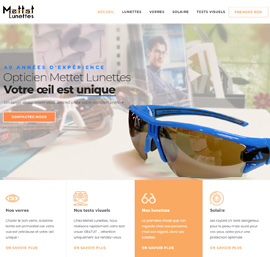 Mettet lunettes occuliste