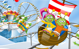 Création de mascotte 2d pour Funland parc d'attractions
